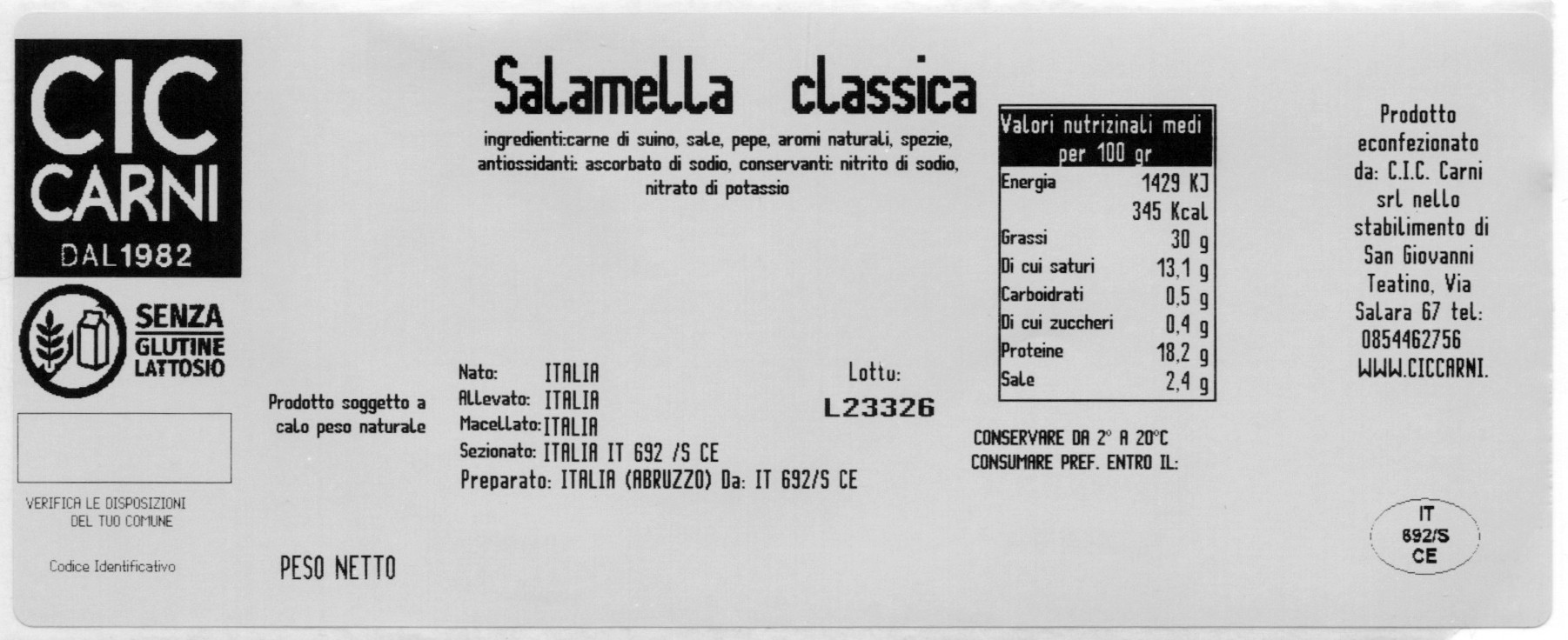 Salamella classica 1