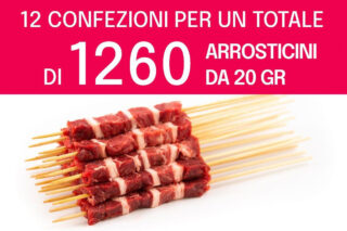 Kit 12 Confezioni Arrosticini Classici 20 grammi