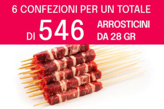 Kit 6 Confezioni Arrosticini Classici 28 grammi