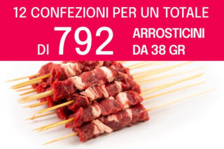 Kit 12 Confezioni Arrosticini Classici 38 grammi