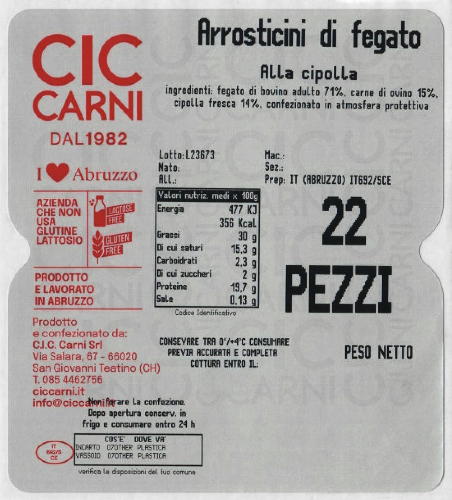 Arrosticini di fegato Alla cipolla