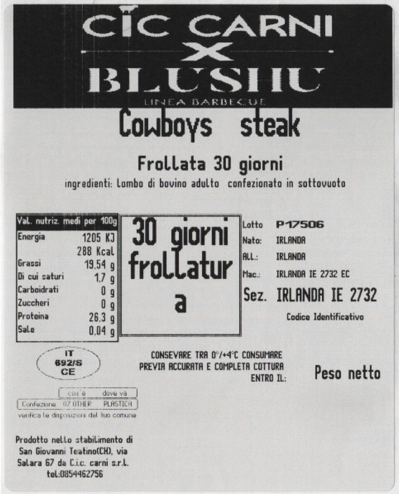 Cowboys steak