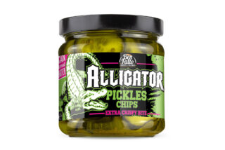 Alligator Pickle Chips
