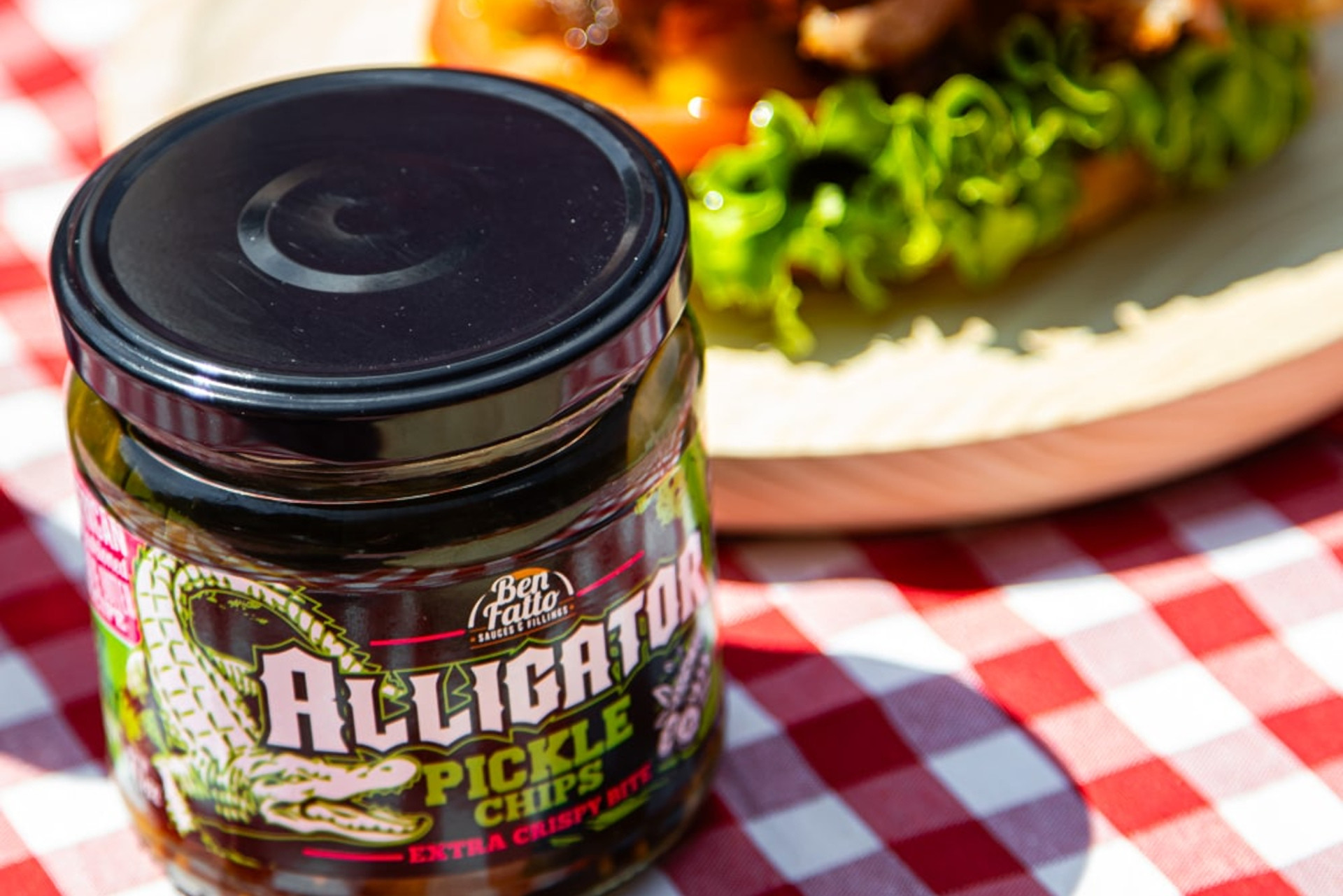 Alligator Pickle Chips