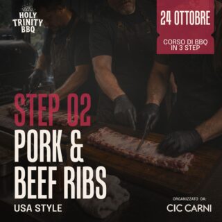 Corso pratico di Pork & Beef Ribs USA Style